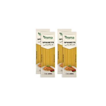 MIMA GARDENS SPAGHETTI PASTA 400 GM X4