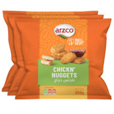 ARZCO CHICKEN NUGGETS 3X250GM