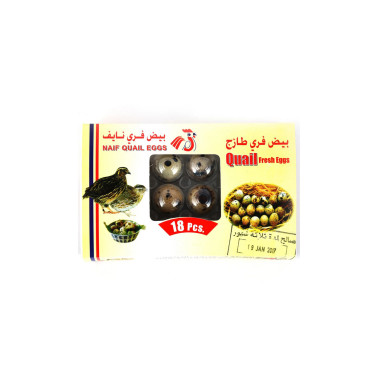 NAIF QUAIL FRESH EGG 18S