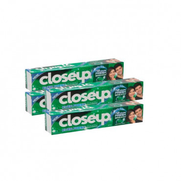 Close Up Toothpaste Menthol Fresh 4 x 120ml 20% Off 