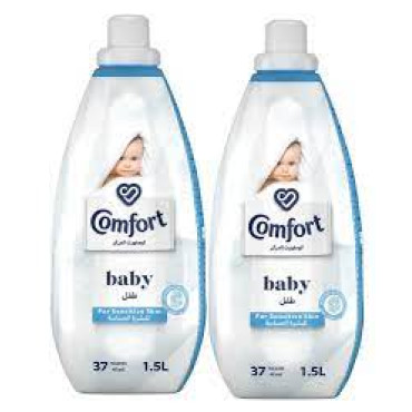 COMFORT FABRIC SOFTNER BABY (2X1.5LT)@30%OFF