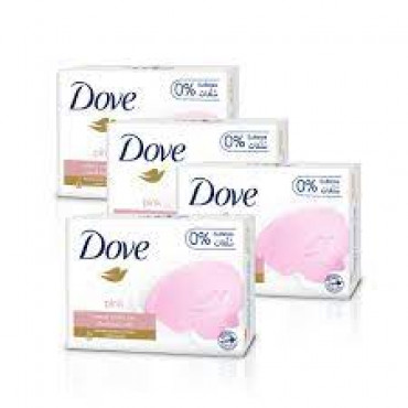 Dove Bar Soap Pink 4 X 125Gm@10%Off
