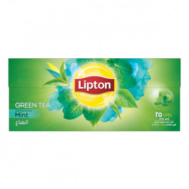Lipton Green Tea With Mint 25s 