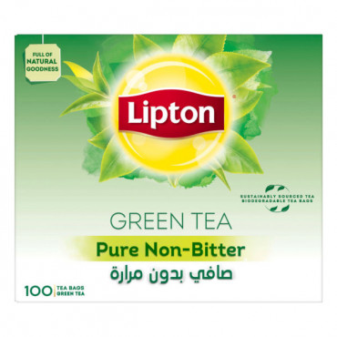 Lipton Green Tea Non-Bitter 100s 
