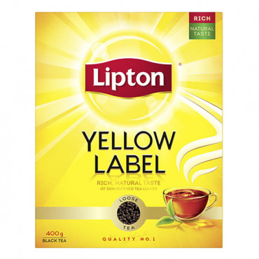 Lipton Yellow Label Tea 400gm 