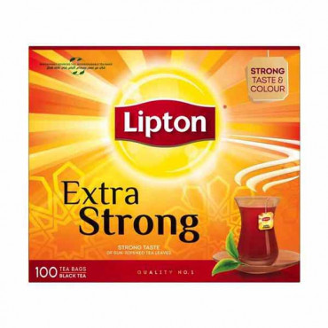 Lipton Extra Strong Tea Bag 100s 