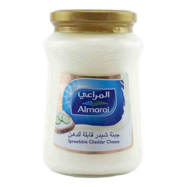 ALMARAI SPREADABLE CHEDDAR CHEESE 500GM 