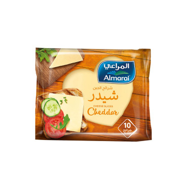 ALMARAI CHEDDAR SLICE CHEESE 200GM