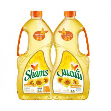 Shams Sunflower Oil 2 x 1.5Ltr 