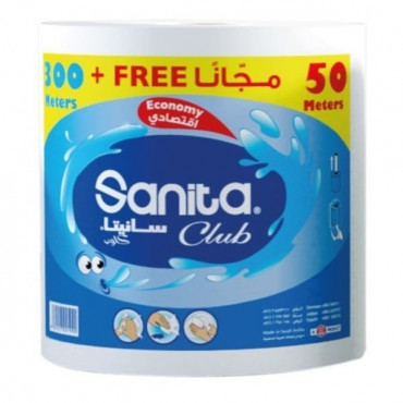 Sanita Club Maxi Roll 300 Meters + 50 Meters 