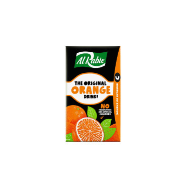 AL RABIE ORANGE DRINKS 250ML