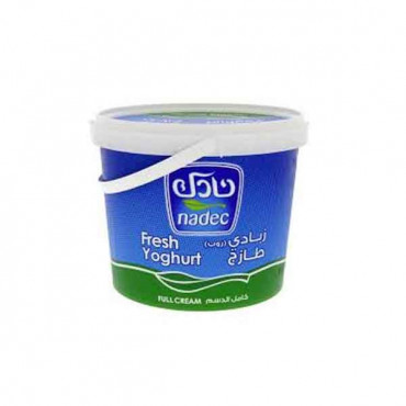 Nadec Fresh Yoghurt Full Cream 2Kg -- نادك زبادي طازجه كامل الدسم 2 كيلو 