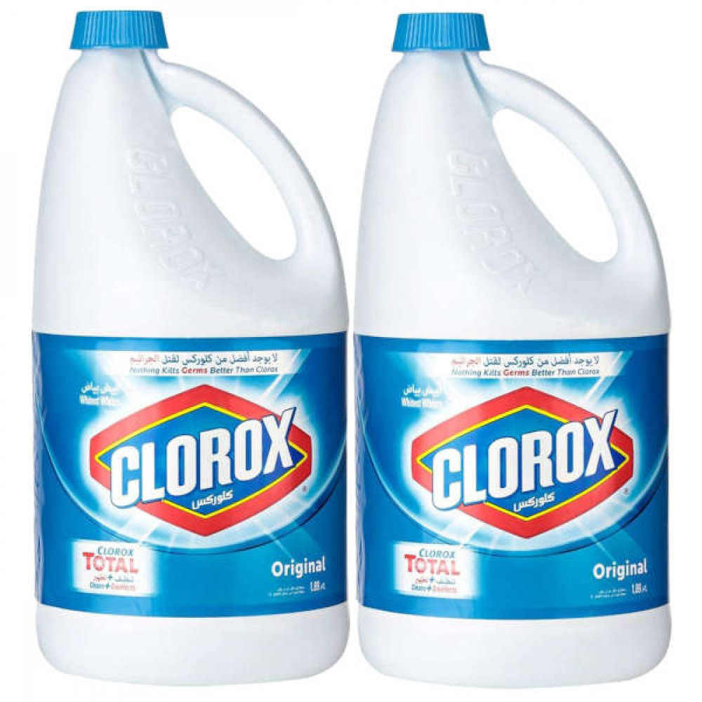 Clorox Bleach Regular 2 x 1.89Ltr  Clorox Bleach Regular 2 x 1.89Ltr
