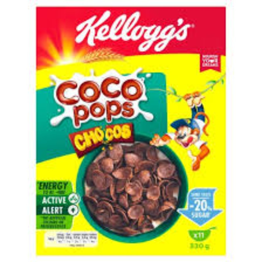 KELLOGGS COCO POPS CHOCOS 330GM@SP