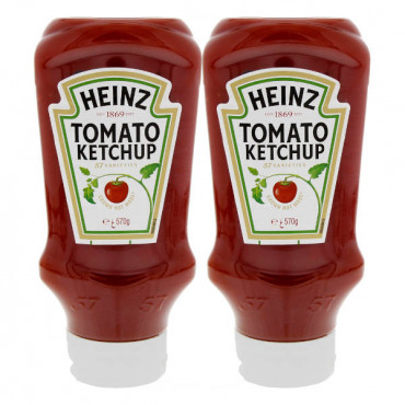 Heinz Tomato Ketchup 2 x 570gm 