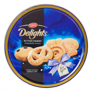 Tiffany Delights Butter Cookies 405gm 