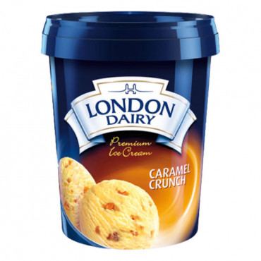 London Dairy Ice Cream Caramel Crunch 500ml 
