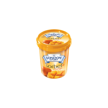 LONDON DAIRY MANGO SORBET ICE CREAM 500ML