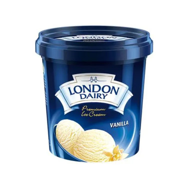 LONDON DAIRY VANILLA ICE CREAM 125ML