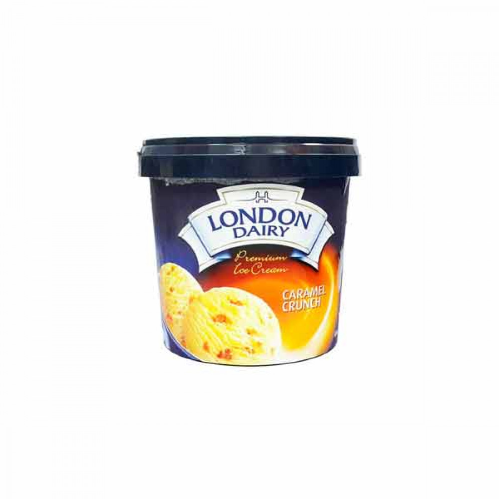 London Dairy Ice Cream Caramel Crunch 1ltr