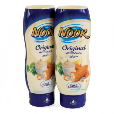 Noor Original Mayonnaise 2 x 425ml -- مايونيز أصلي 425 مل 2 حبة من نور