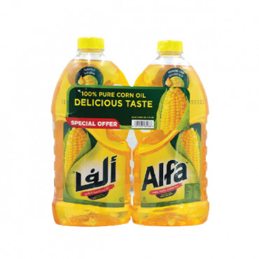 Alfa Corn Oil 2 X 1.5 Ltr 