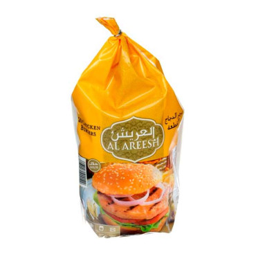 AL AREESH 20 CHICKEN BURGERS 1KG 