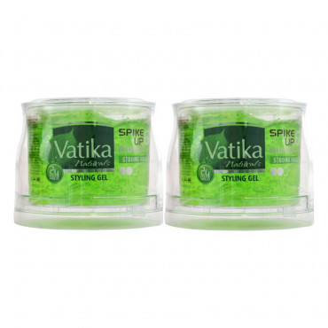 Vatika Naturals Spike Up Styling Hair Gel 2 x 250ml 