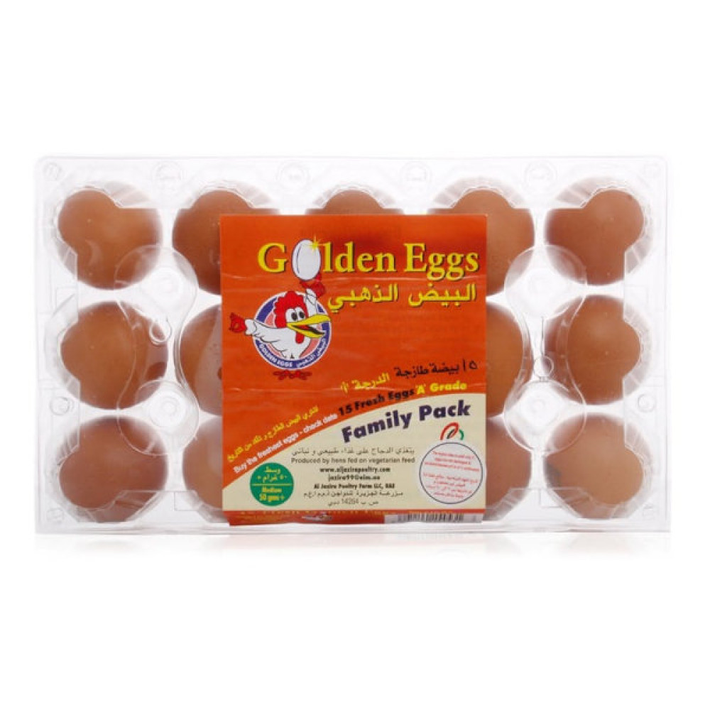 GOLDEN EGGS BROWN EGGS 15S 