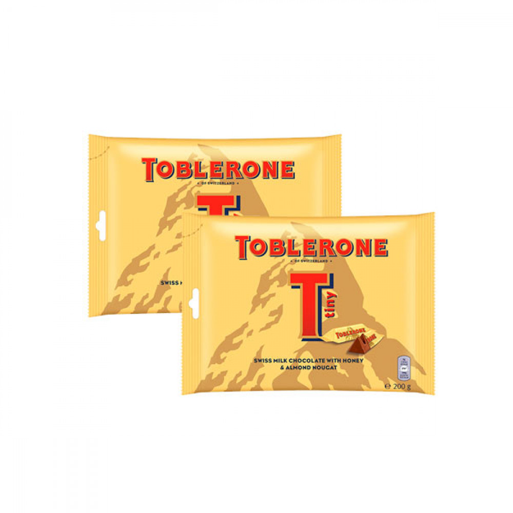 Toblerone Chocolate Milk, Coconut, White, Fruit & Nut, Dark Tiny