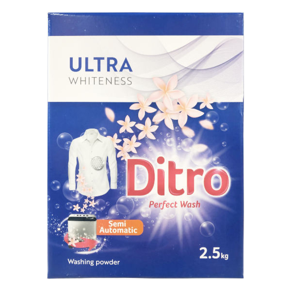 DITRO DETERGENT POWDER SEMI-AUTOMATIC 2.5KG 