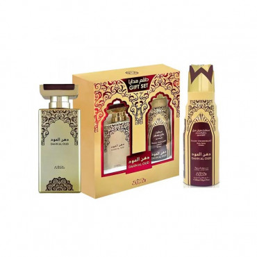 Nabeel Dahn Al Oud Gift Set Edp 100Ml+Deo 200Ml