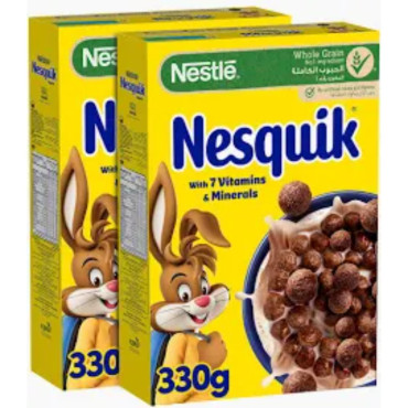 NESQUIK CEREAL 2X330 GM 15% OFF