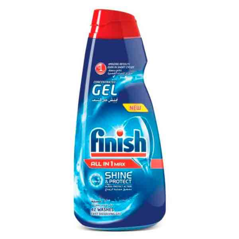 FINISH ALL IN 1 MAX DISHWASHER GEL REGULAR 1LTR 