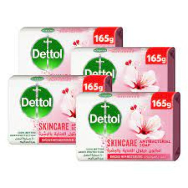 DETTOL ANTIBACTERIAL SOAP SENSITIVE 4*165GM 35%OFF