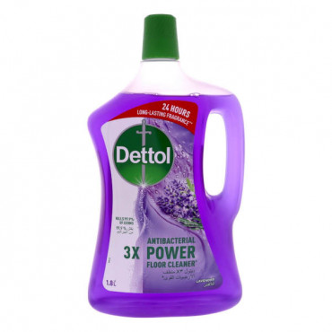 Dettol Antibacterial Power Floor Cleaner Lavender 1.8Ltr 