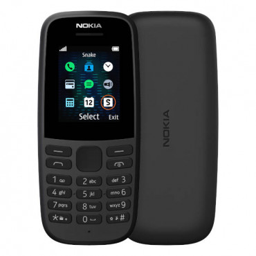 Nokia Mobile Phone N105 Dual Sim Black Colour 