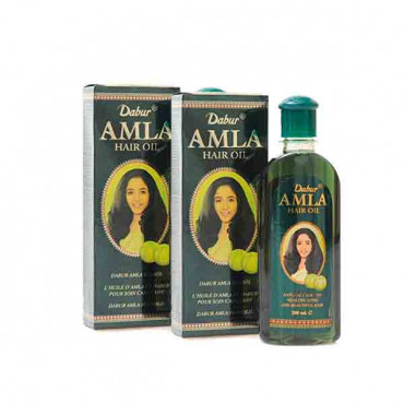 Dabur Amla Hair Oil 2 x 200ml -- زيت شعر دابر املا 200 مللي 2 حبه  