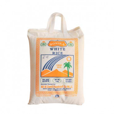 Sonika White Rice 5Kg -- سونيكا ارز ابيض 5 كيلو 