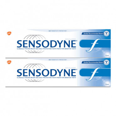 Sensodyne Flouride Toothpaste 2 x 75ml 