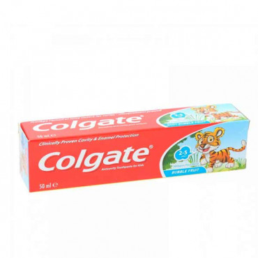 Colgate Toothpaste Gnric 2-5Yr Bublefrut 50M 