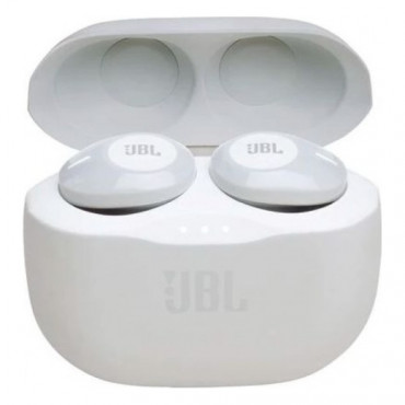 JBL Wireless Earbuds T120WTS - White 