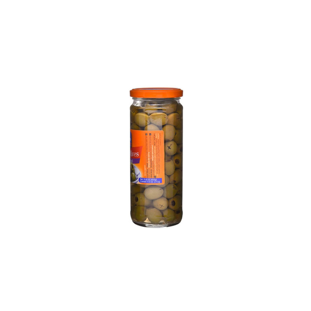 AMERICAN GARDEN GREEN WHOLE OLIVES 260GM