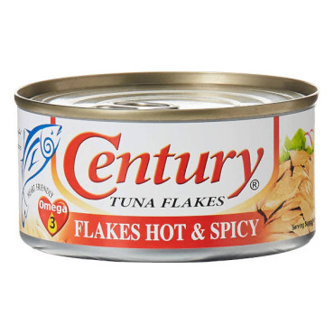 CENTURY TUNA FLAKES HOT & SPICY 180GM 