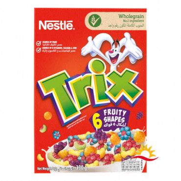 Nestle Trix Fruity Shapes Breakfast Cereal 330gm 