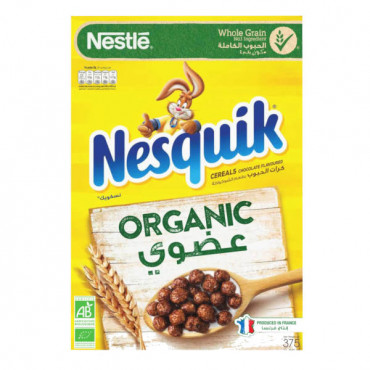 Nesquik Organic Chocolate Cereals 375gm 