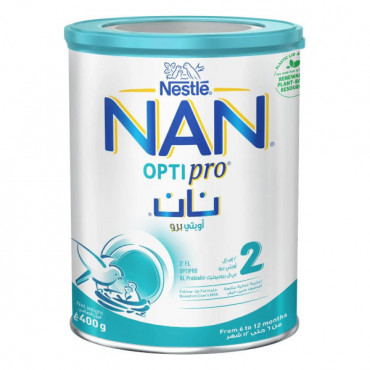 Nestle NAN OptiPro 2 Follow-up Formula (6 to 12 Months) 400gm 
