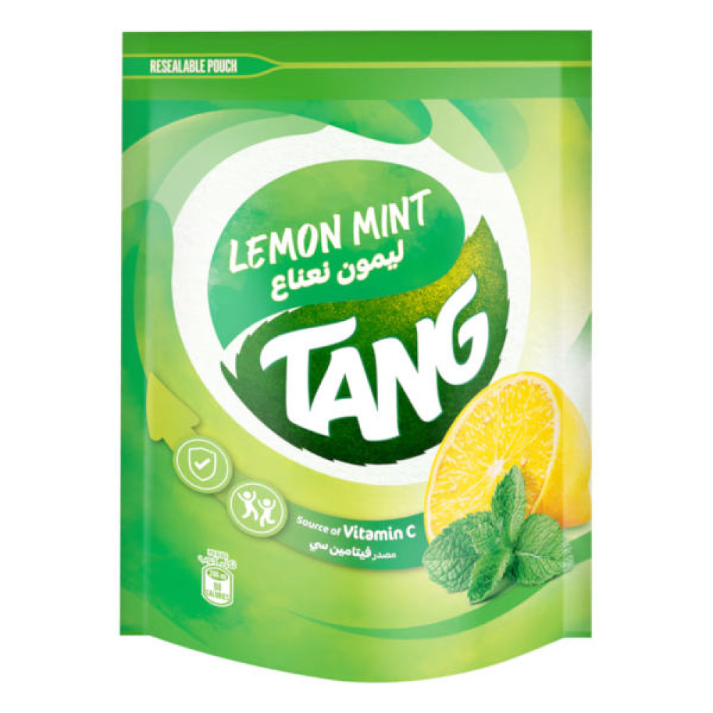 TANG INSTANT FRUIT DRINK POWDER LEMON MINT 375GM 