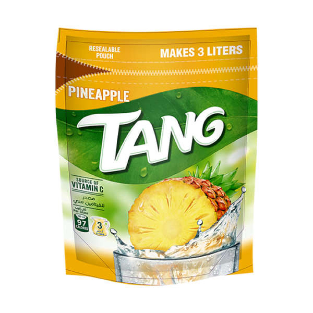 TANG INSTANT FRUIT DRINK POWDER PINEAPPLE 375GM 