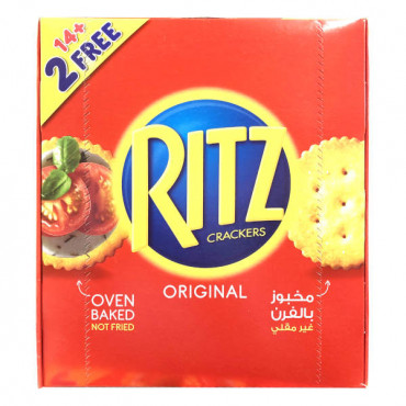 Ritz Biscuits Crackers Original 41gm 14 + 2 Free 